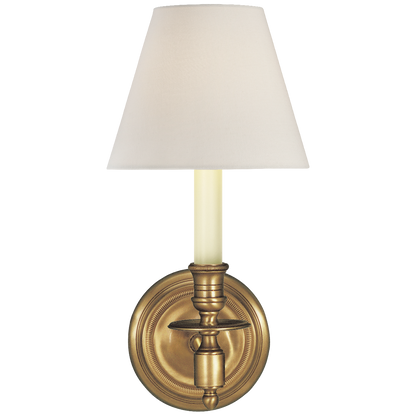 French Single Sconce