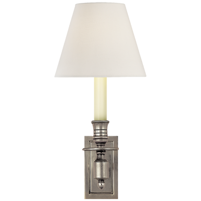 French Single Library Sconce