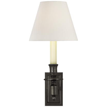French Single Library Sconce