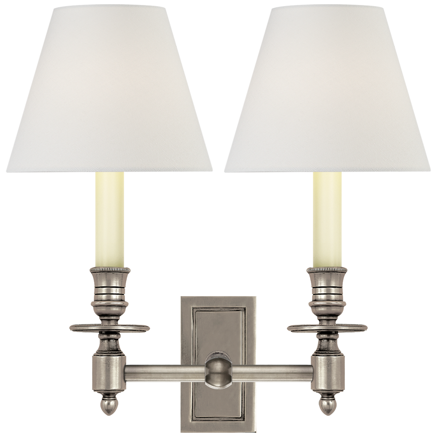 French Double Library Sconce