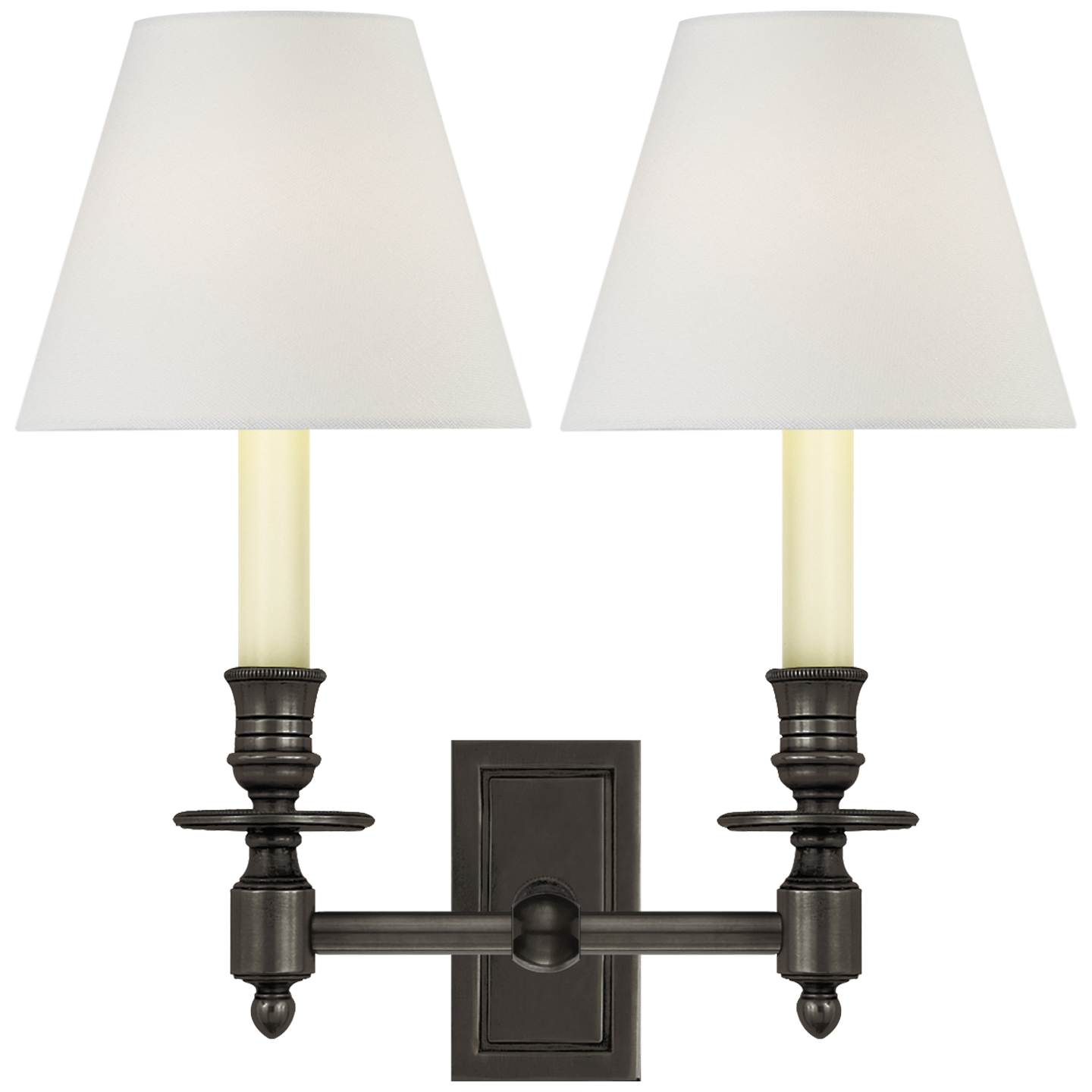 French Double Library Sconce
