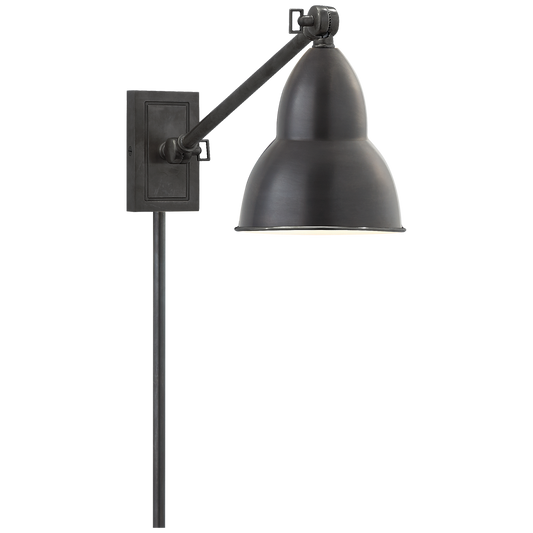 French Library Single Arm Wall Lamp