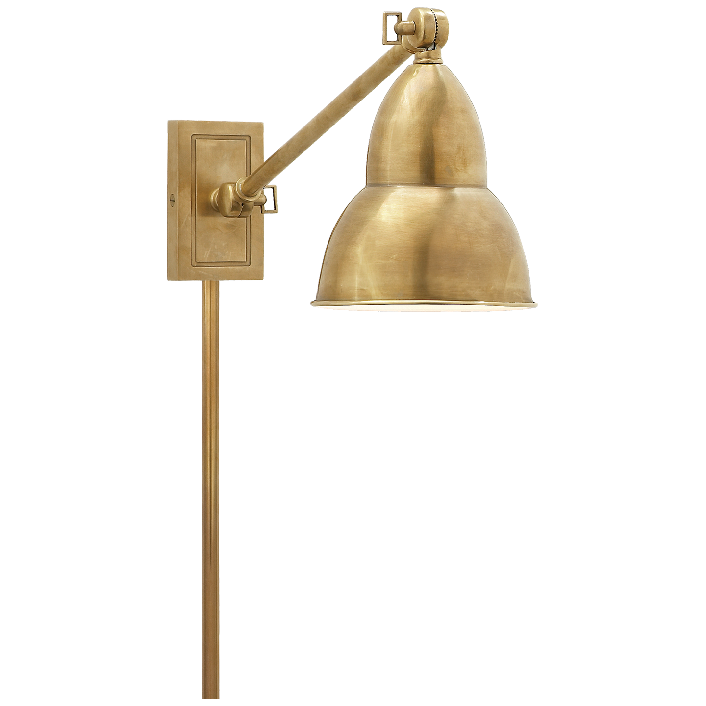 French Library Single Arm Wall Lamp