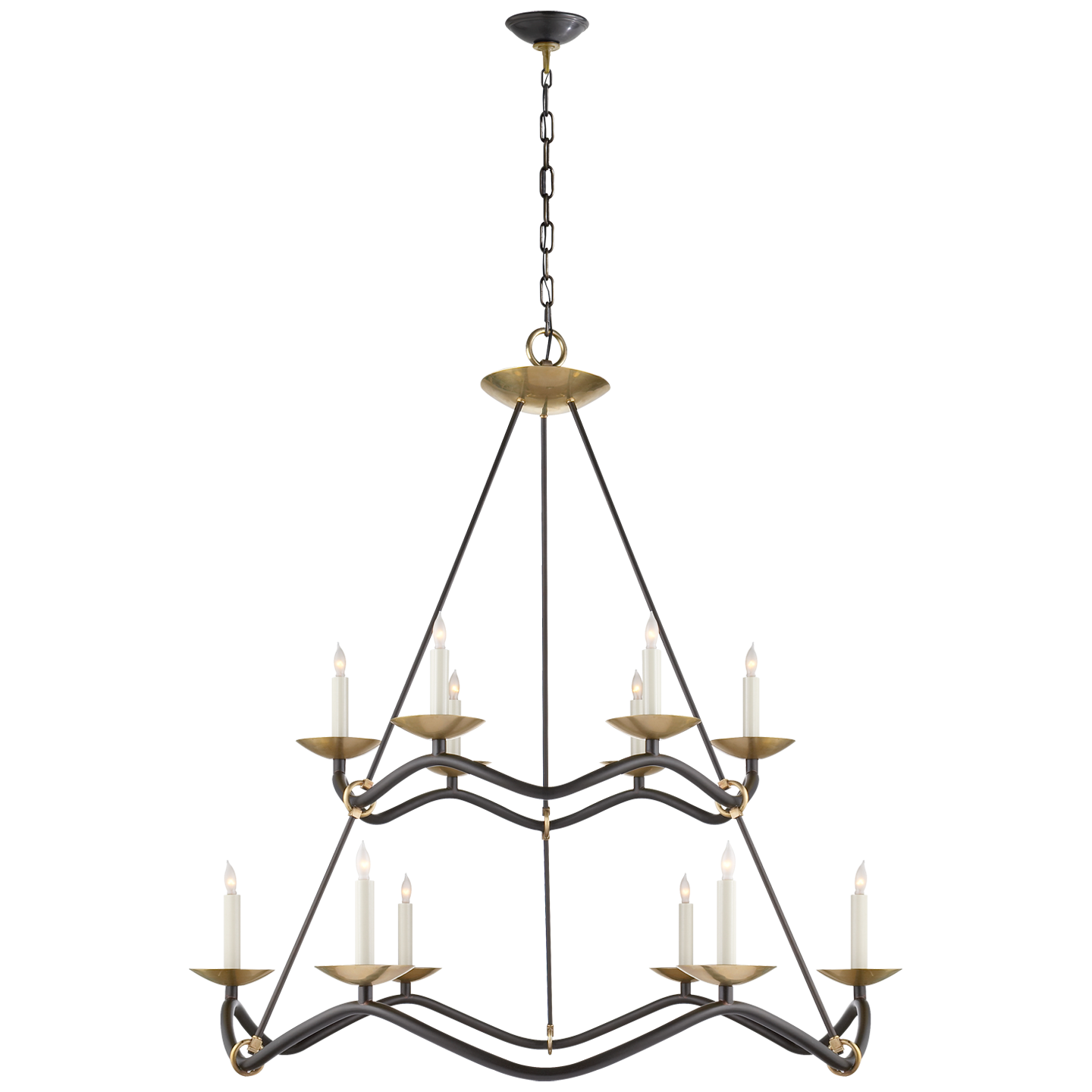 Choros Two-Tier Chandelier