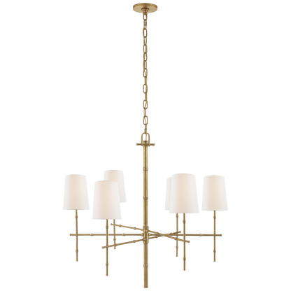 Grenol Medium Modern Bamboo Chandelier