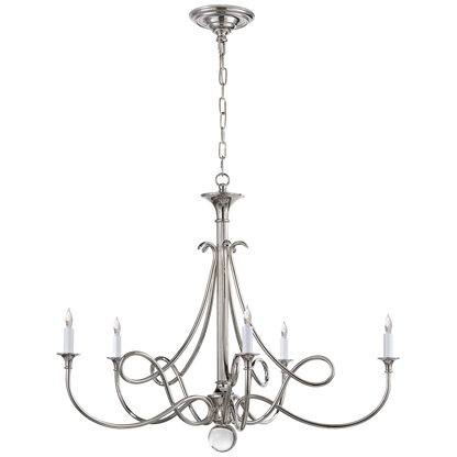 Double Twist Large Chandelier