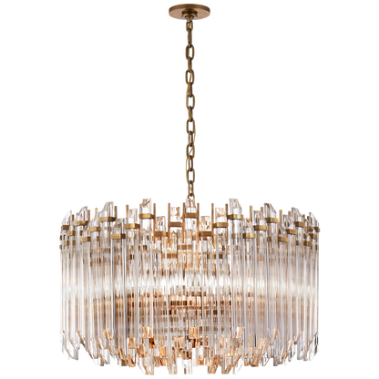 Adele Large Wide Drum Chandelier