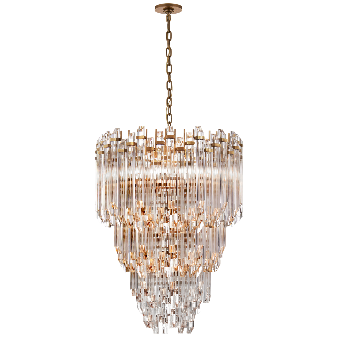 Adele Three-Tier Waterfall Chandelier