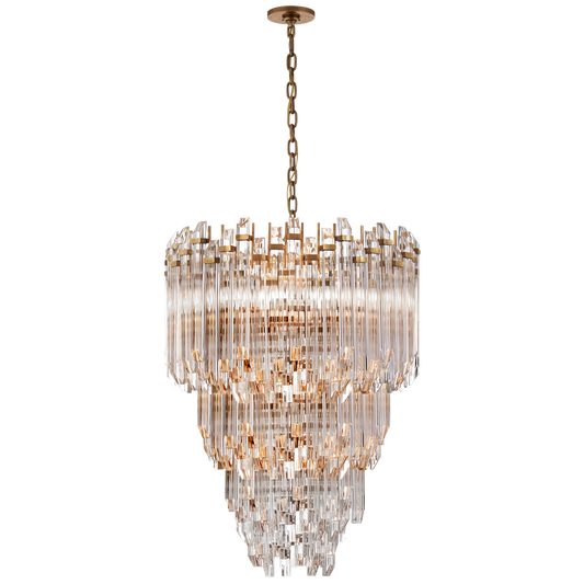 Adele Three-Tier Waterfall Chandelier