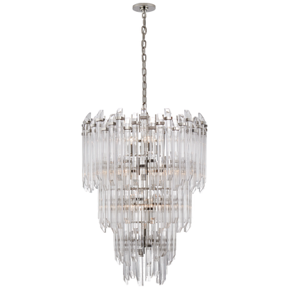 Adele Three-Tier Waterfall Chandelier