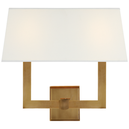Square Tube Double Sconce