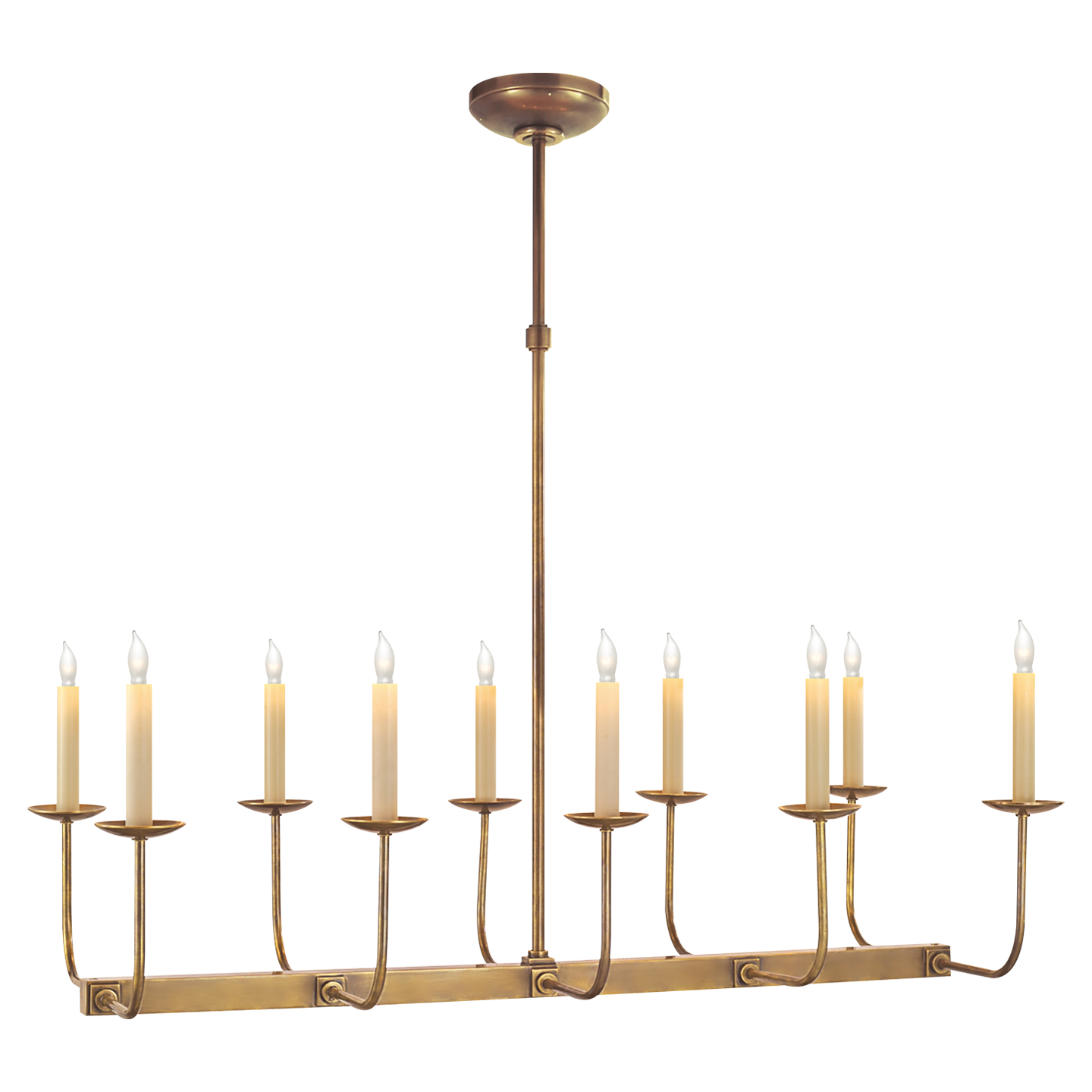 Linear Branched Chandelier