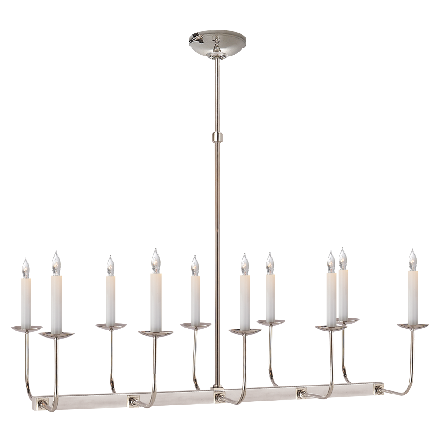 Linear Branched Chandelier