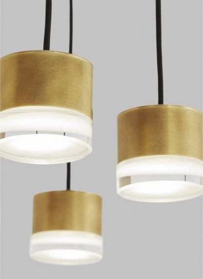 Lustre à pignon à 18 lumières