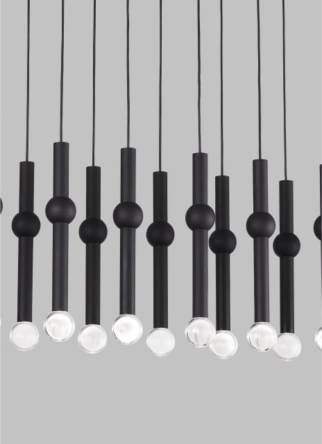 Guyed 18 Light Chandelier