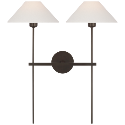 Hackney 25" Double Tail Sconce