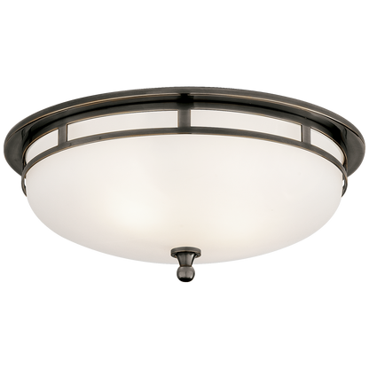 Openwork Large Flush Mount