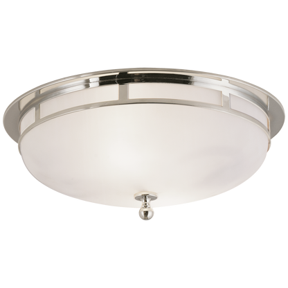 Openwork Large Flush Mount