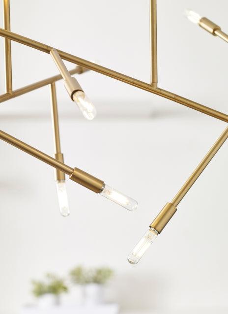 Line Wave 2 Chandelier