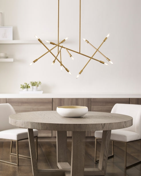 Line Wave 2 Chandelier