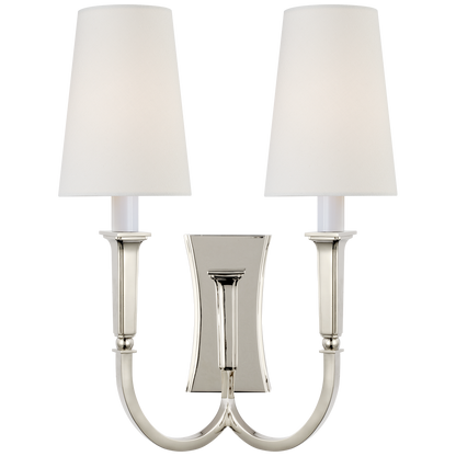 Grande applique à deux bras Delphia