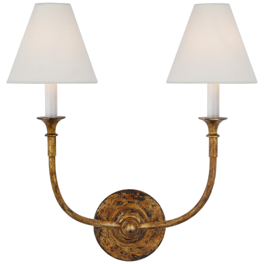 Piaf Double Sconce