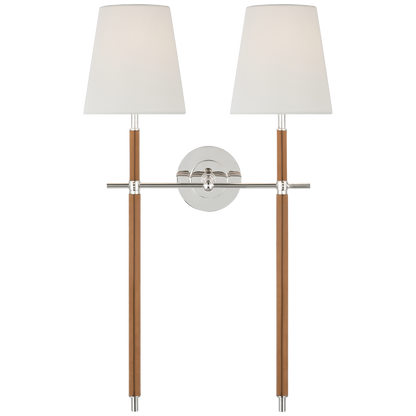Bryant Large Wrapped Double Tail Sconce