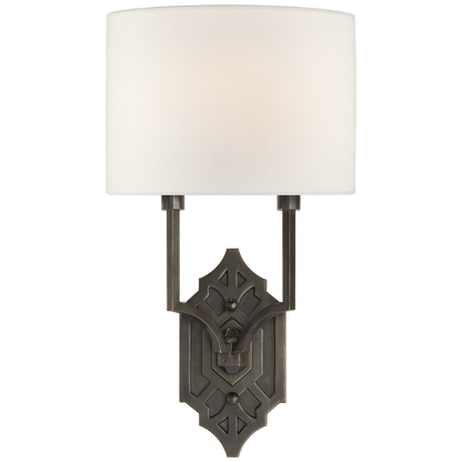 Silhouette Fretwork Sconce