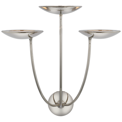 Keira Large Triple Sconce