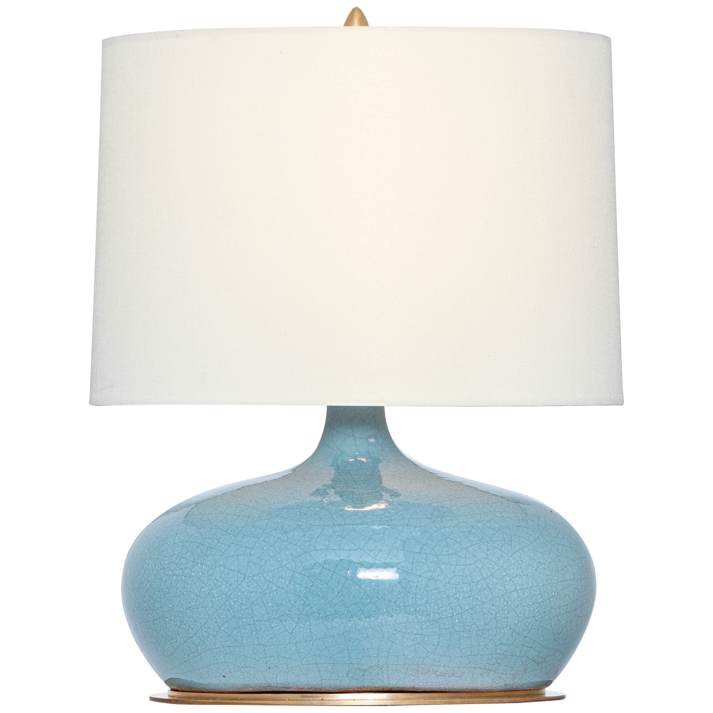 Lampe de table basse Olinda 17"