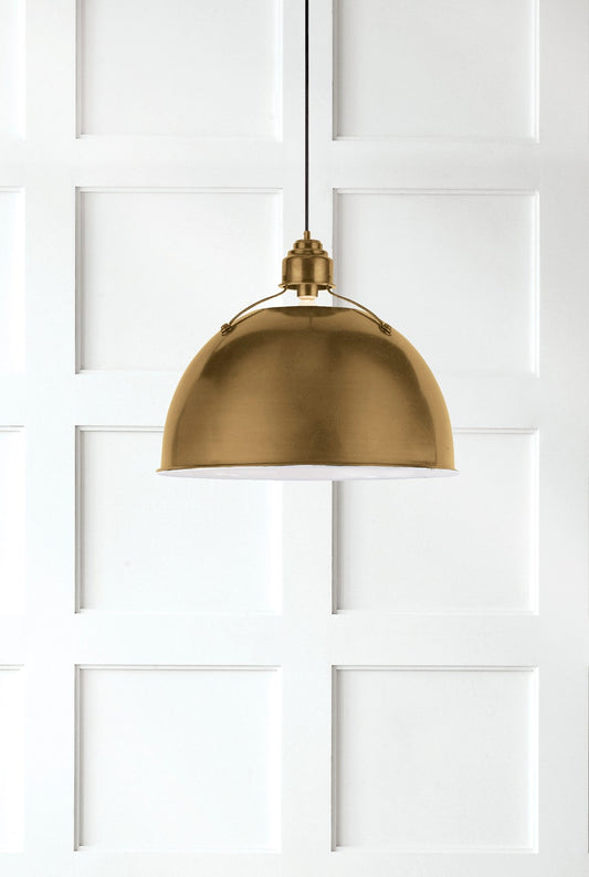 Eugene Large Pendant in Hand-Rubbed Antique Brass