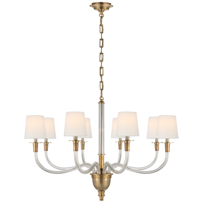 Grand lustre Vivian à un niveau