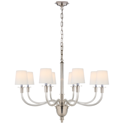 Grand lustre Vivian à un niveau