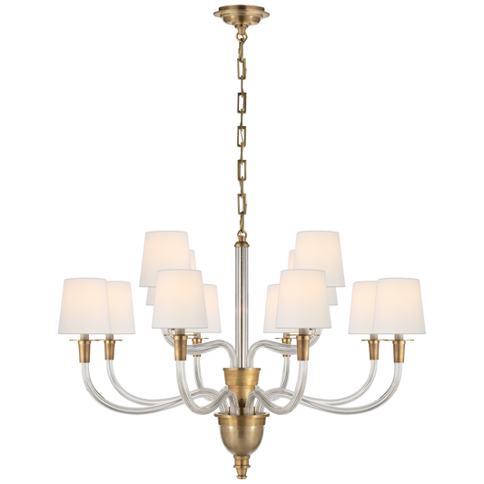 Vivian Large Two-Tier Chandelier