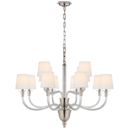 Vivian Large Two-Tier Chandelier