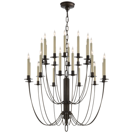 Erika Two-Tier Chandelier