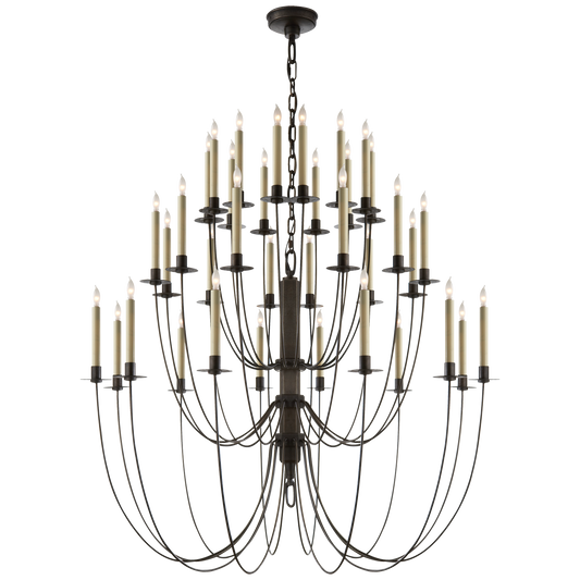 Erika Three-Tier Chandelier