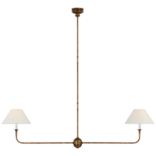 Piaf Large Two Light Linear Pendant