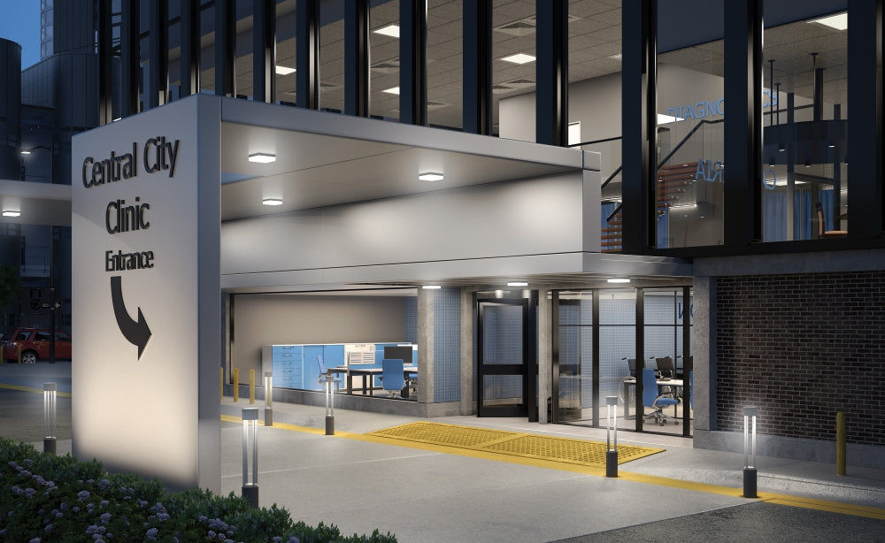 Boxie Large Outdoor Wall/Flush Mount