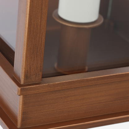 Petite lanterne murale à support Cupertino