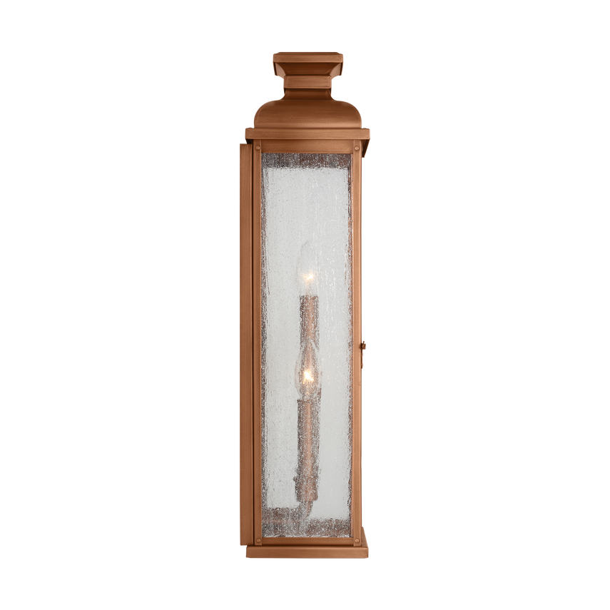 Grande lanterne murale à fronton