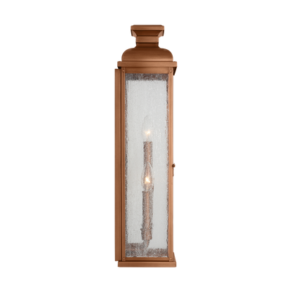 Grande lanterne murale à fronton