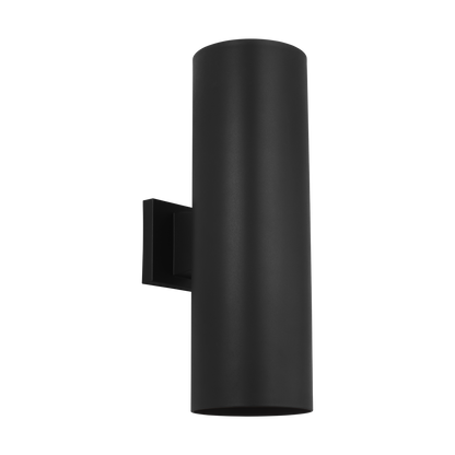 Outdoor Cylinders Large Two Light Wall Lantern