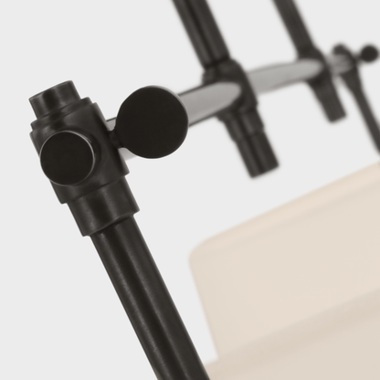 Bryant Medium Billiard in Bronze with Linen Shades