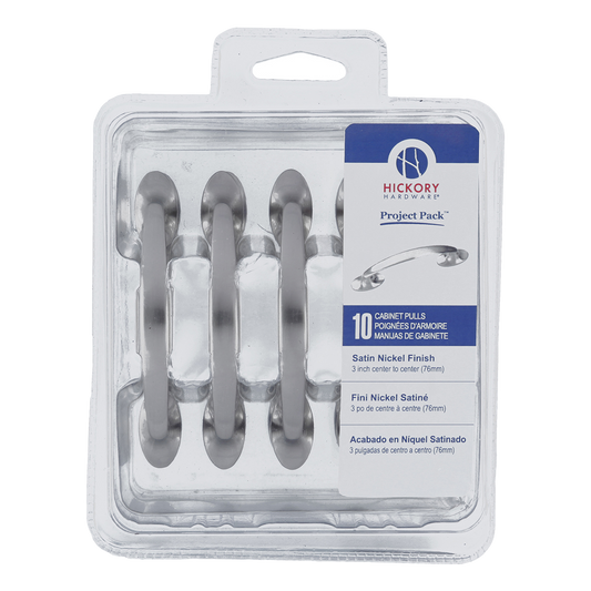 Facette Collection Knob 1-3/8 Inch Diameter Satin Brass Finish