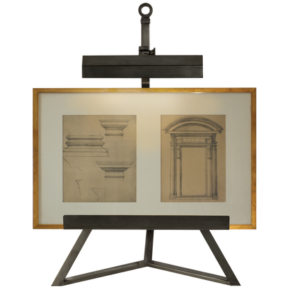 Estelle Display Lamp in Gun Metal