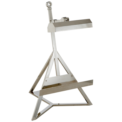 Estelle Display Lamp in Polished Nickel