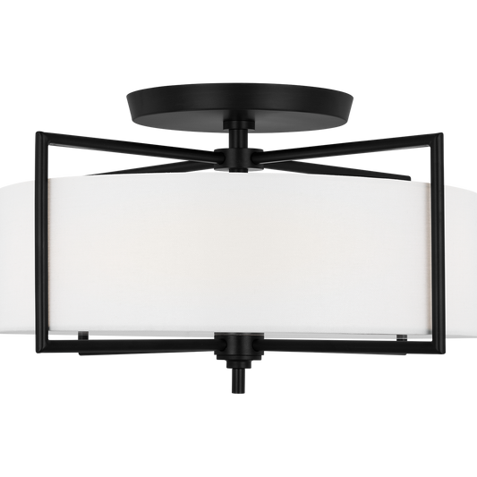 Perno Large Semi-Flush Mount