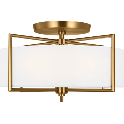 Perno Large Semi-Flush Mount