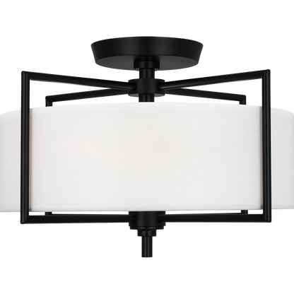 Perno Medium Semi-Flush Mount